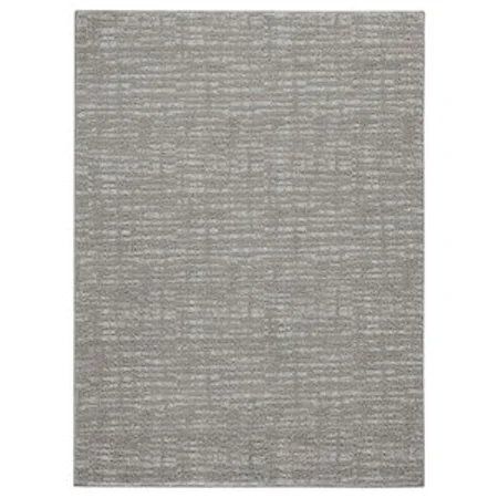 Norris Taupe/White Large Rug